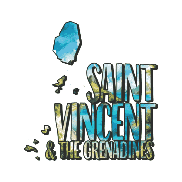 Saint Vincent & The Grenadines front cut Scenes Illustrator